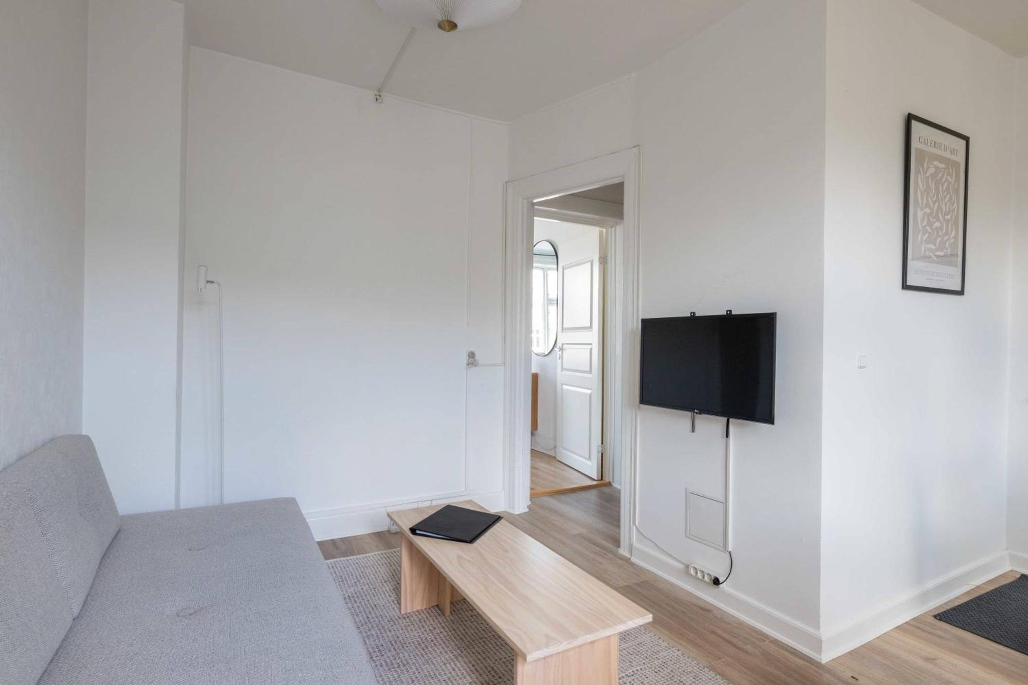Apartamento Cozy & Bright Flat In Peaceful Area Copenhague